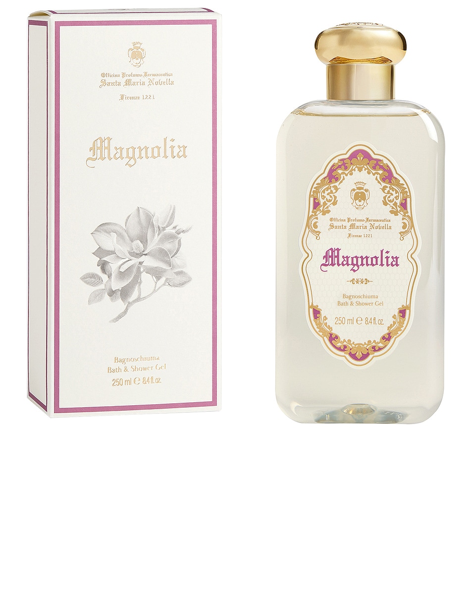 Image 1 of Santa Maria Novella Magnolia Bath Gel in 