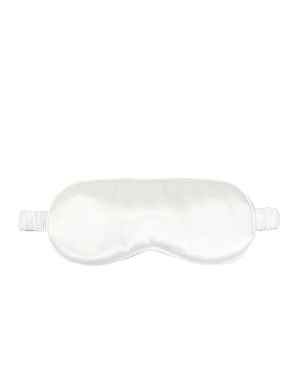 Image 1 of slip Pure Silk Sleep Mask in White