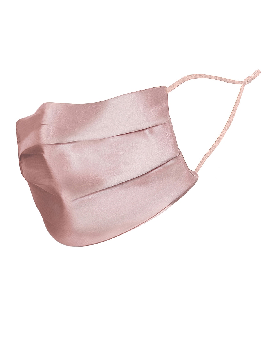 Image 1 of slip Face Covering in Pink