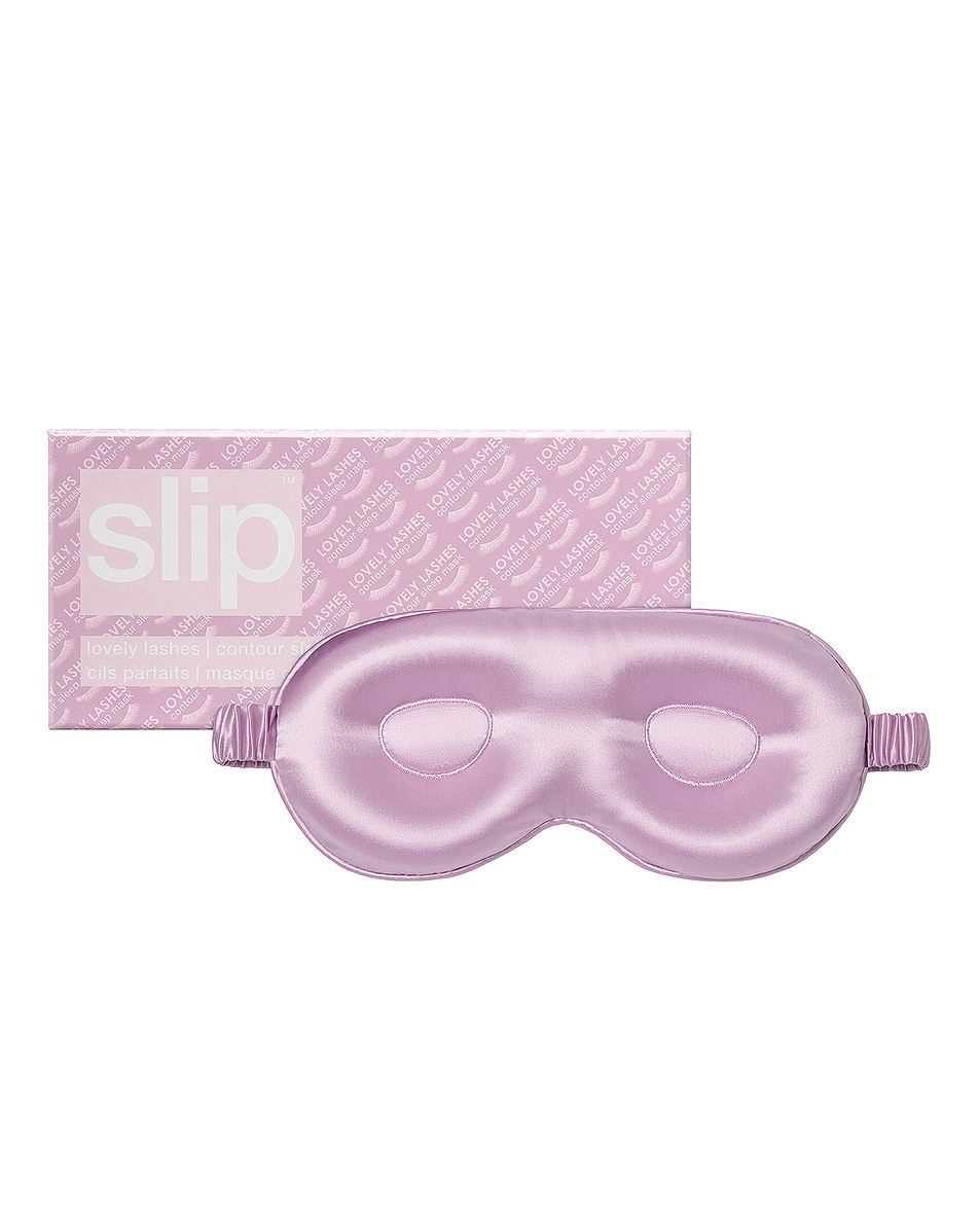 Image 1 of slip Pure Silk Contour Sleep Mask in Wildflower