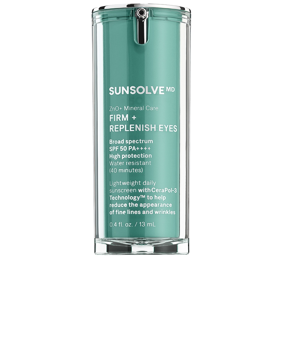 Image 1 of SunsolveMD ZnO+ Mineral Care Firm + Replenish Eyes SPF 50 in 