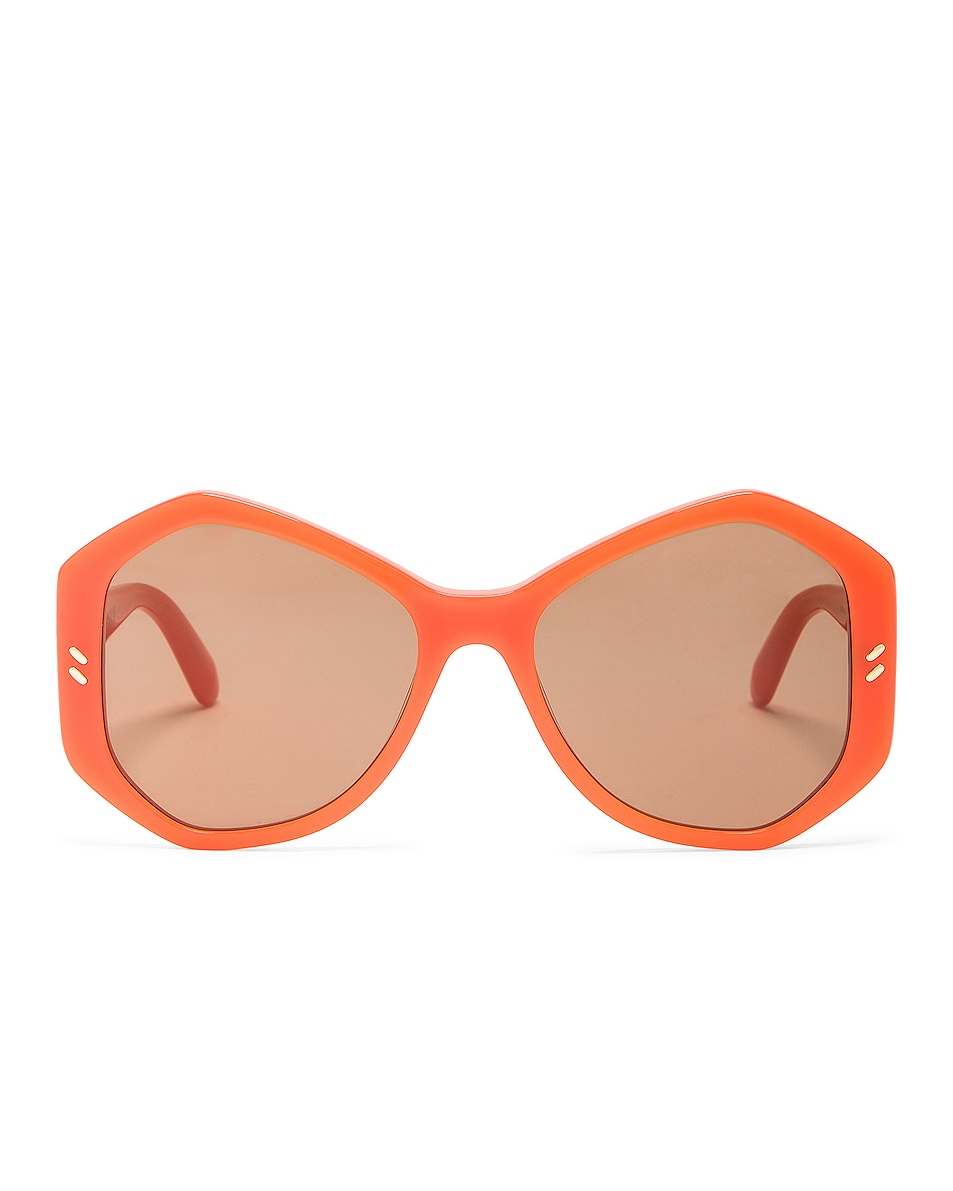 Image 1 of Stella McCartney Acetate Sunglasses in Orange
