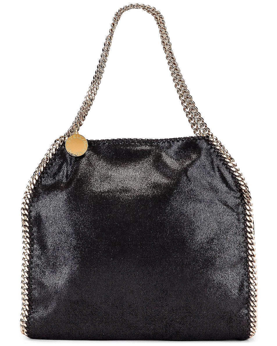 Stella McCartney Small Falabella Chain Bag in Black | FWRD