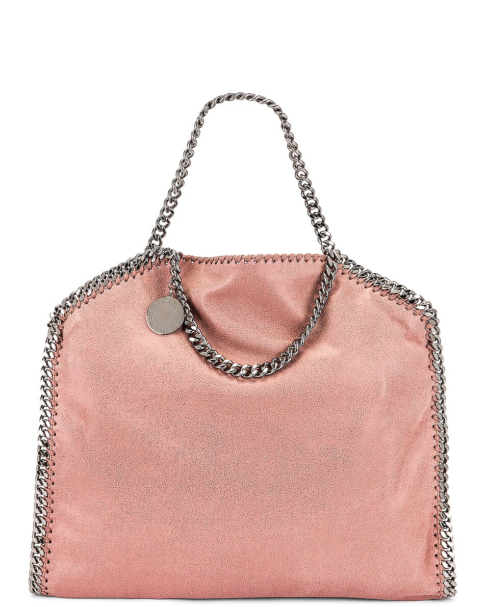 Image 1 of Stella McCartney 3 Chain Falabella Shaggy Deer Bag in Pink