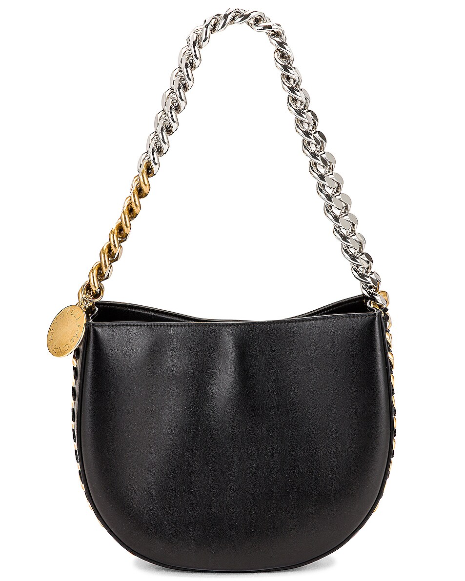 Image 1 of Stella McCartney Medium Chain Shoulder Bag in Black