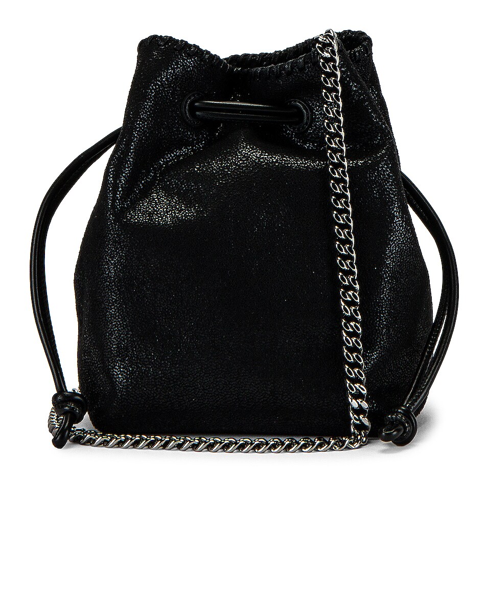 Image 1 of Stella McCartney Mini Falabella Shoulder Bag in Black