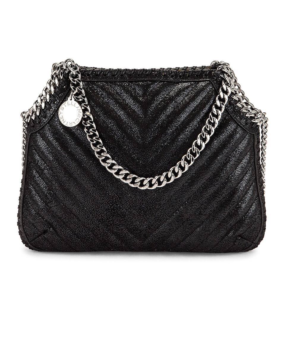 Image 1 of Stella McCartney Medium Falabella Novelty Shoulder Bag in Black