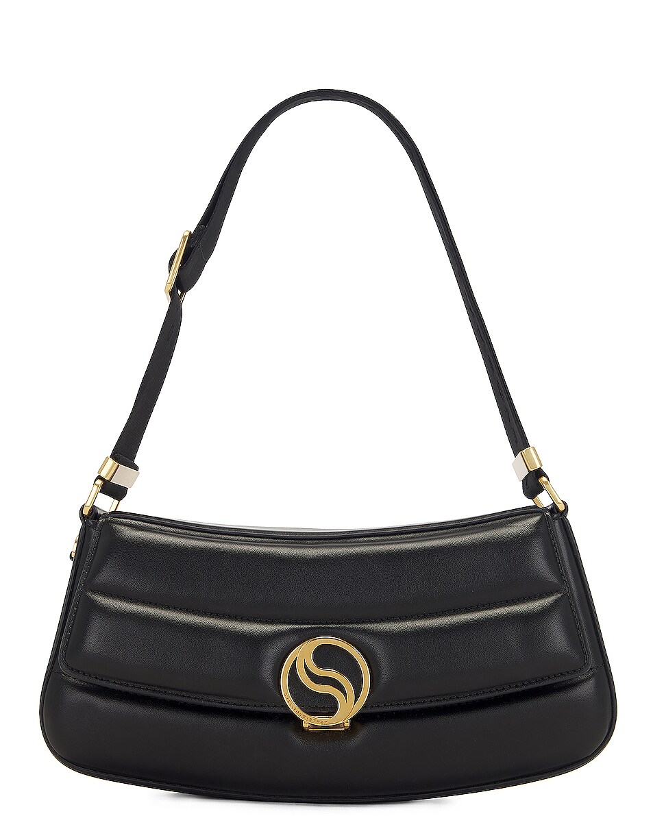 Image 1 of Stella McCartney Small Chain Shoulder Bag in Black
