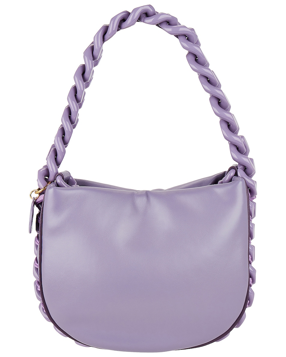 Image 1 of Stella McCartney Small Chain Shoulder Bag in Grape