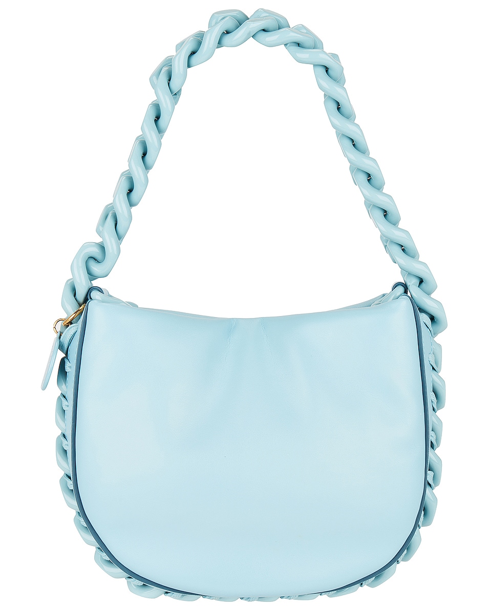 Image 1 of Stella McCartney Small Chain Shoulder Bag in Light Blue