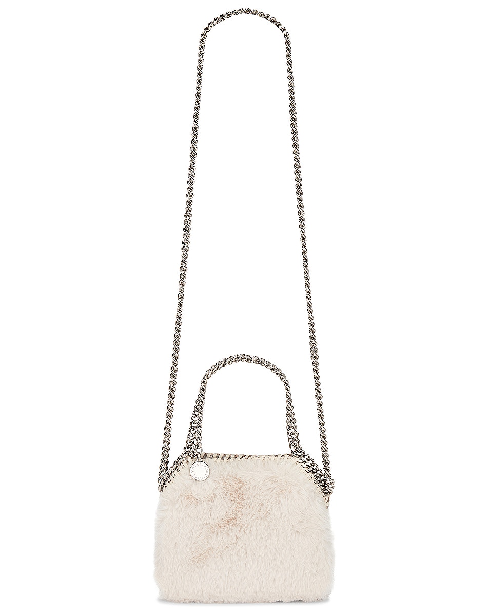 Image 1 of Stella McCartney Mini Falabella Shoulder Bag in Ivory