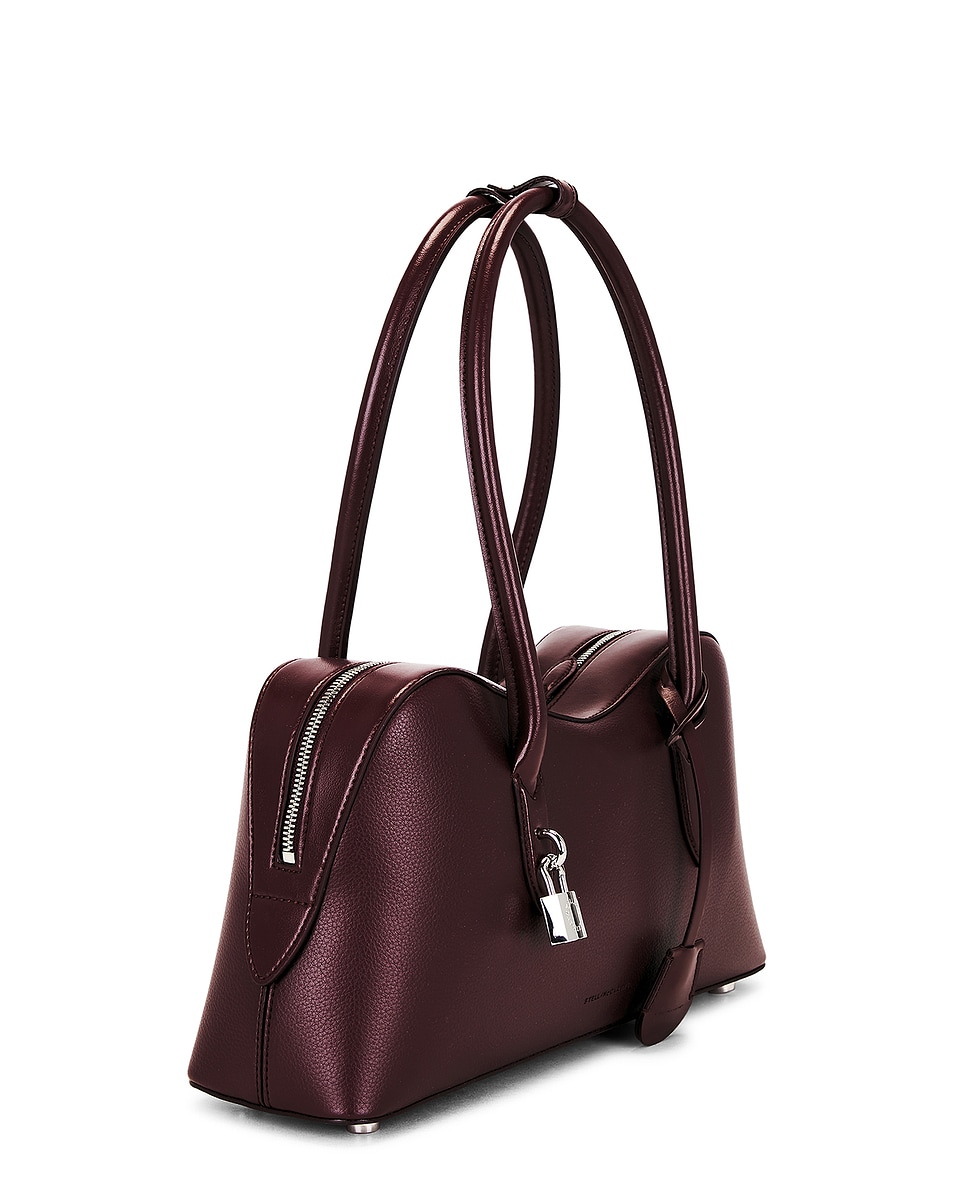 Image 3 of Stella McCartney Medium Ryder Bag in BORDEAUX