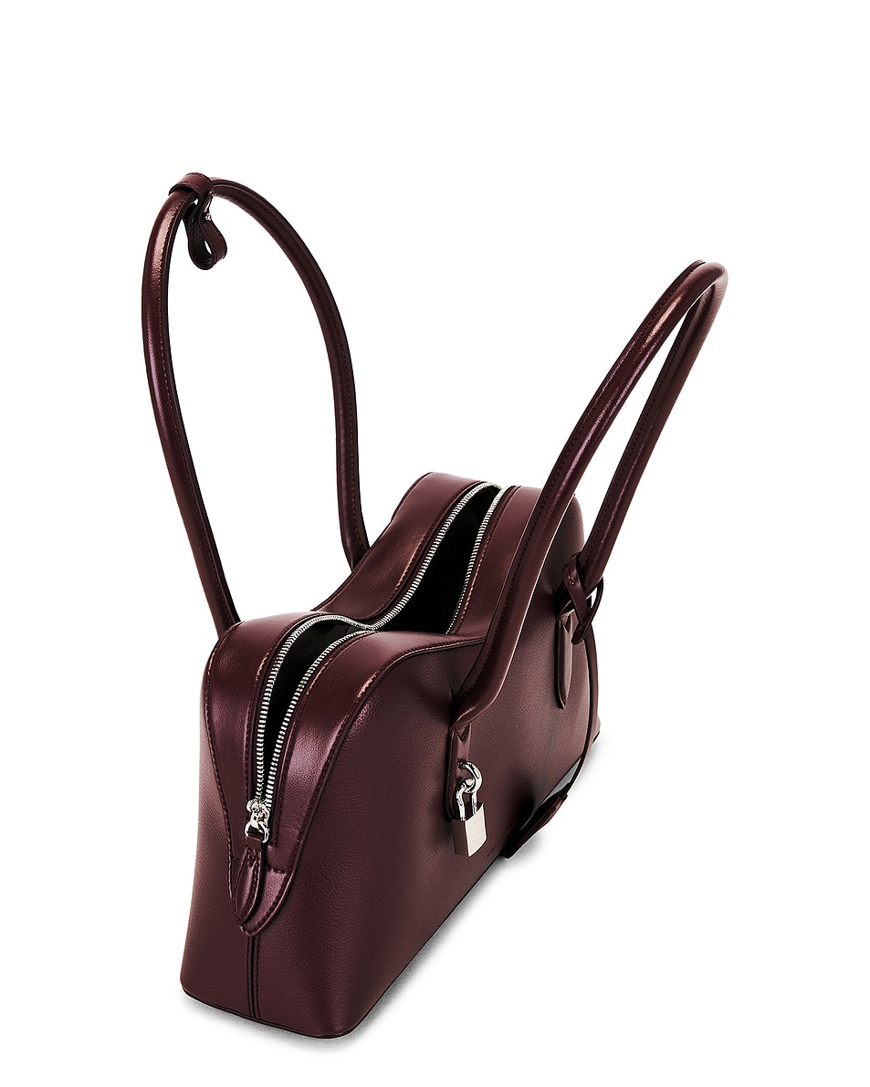 Image 4 of Stella McCartney Medium Ryder Bag in BORDEAUX
