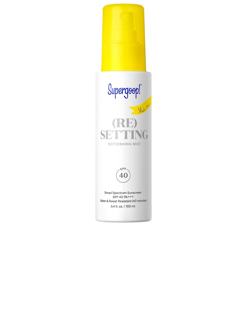 Image 1 of Supergoop! (Re)setting Refreshing Mist SPF 40 3.4 fl. oz. in 