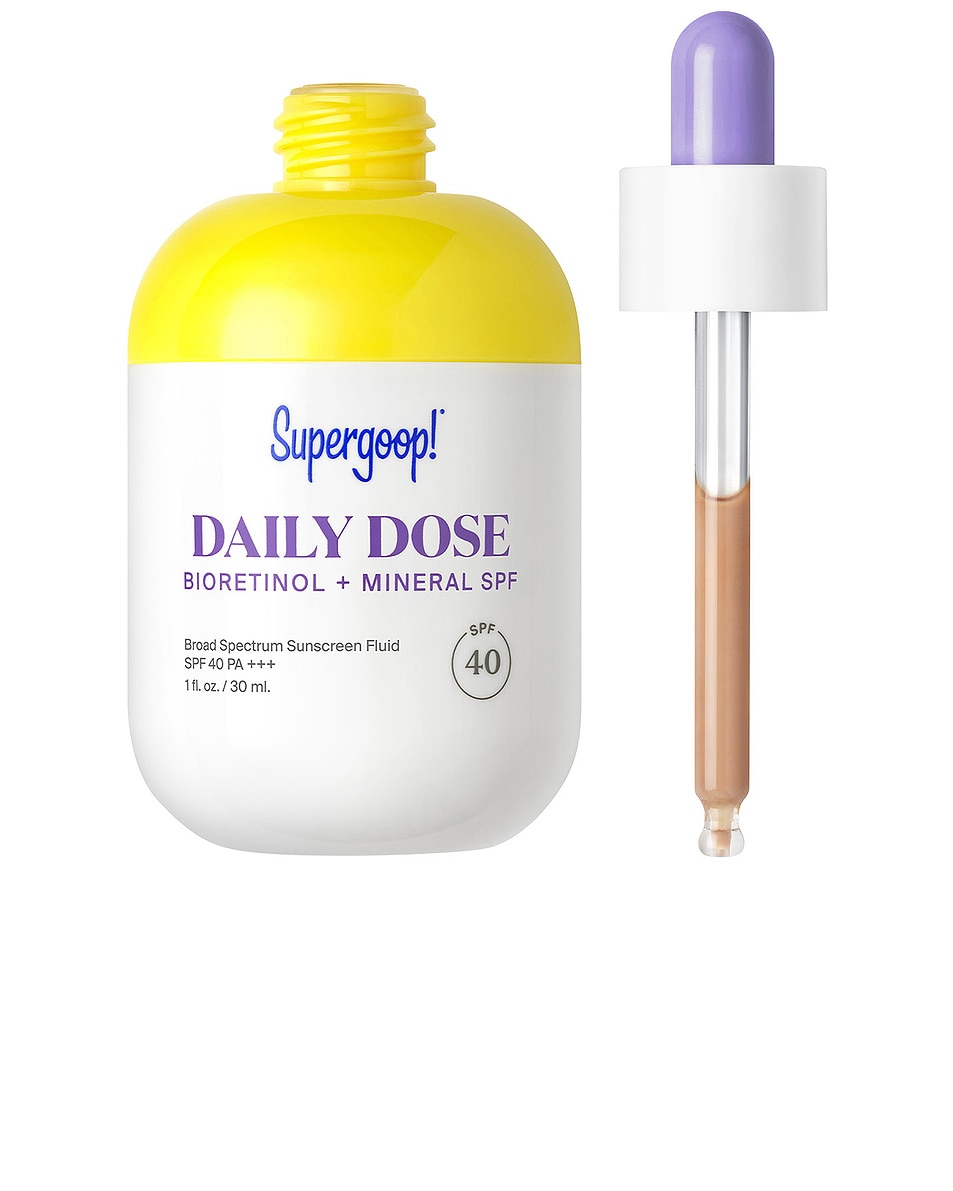 Image 1 of Supergoop! Daily Dose Bioretinol + Mineral SPF 40 in 