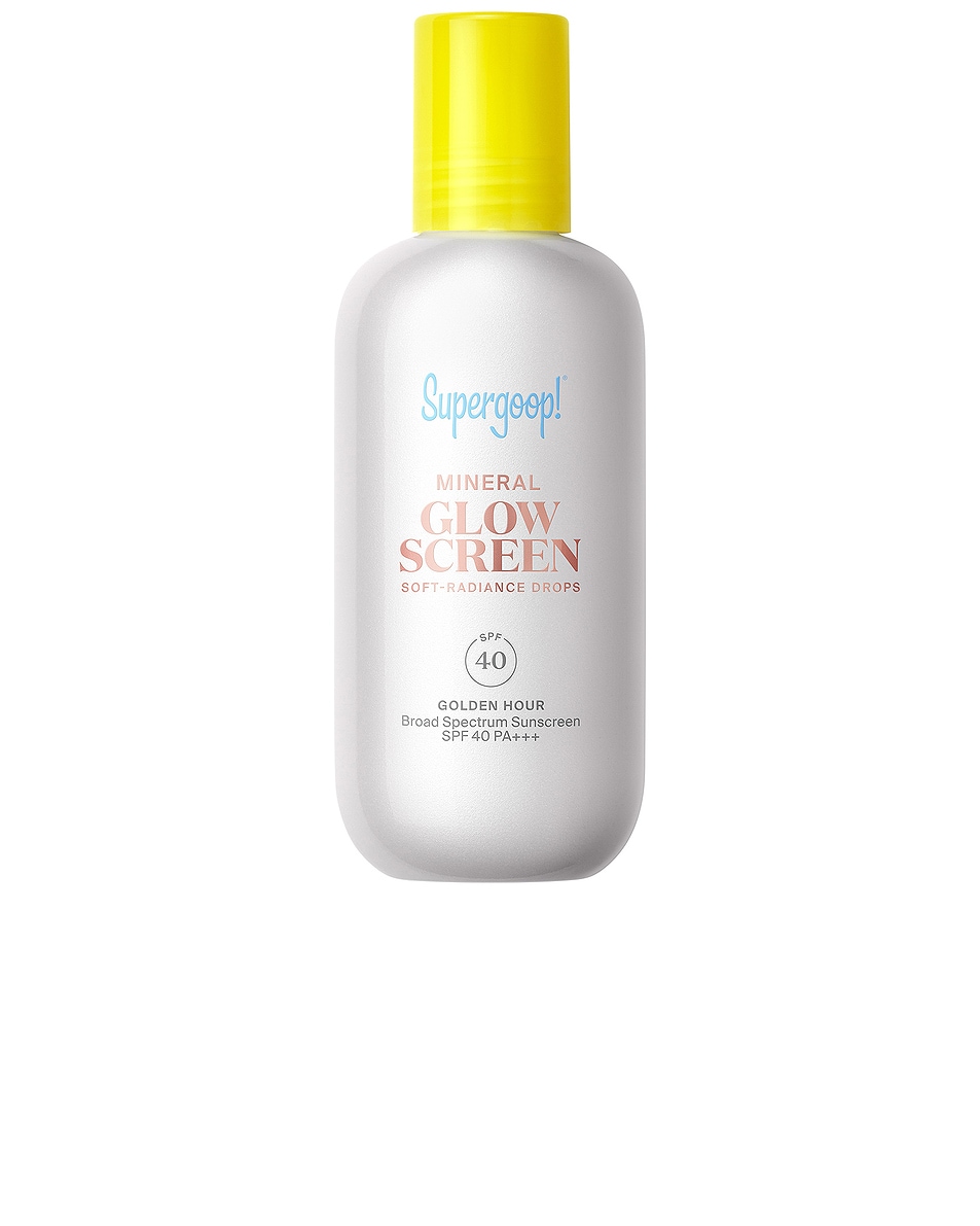 Image 1 of Supergoop! Mineral Glowscreen Soft-Radiance Drops SPF 40 in Golden Hour