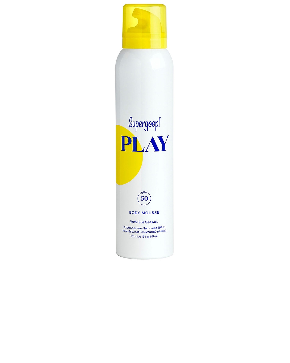 Image 1 of Supergoop! PLAY Body Mousse SPF 50 6.5oz. in 