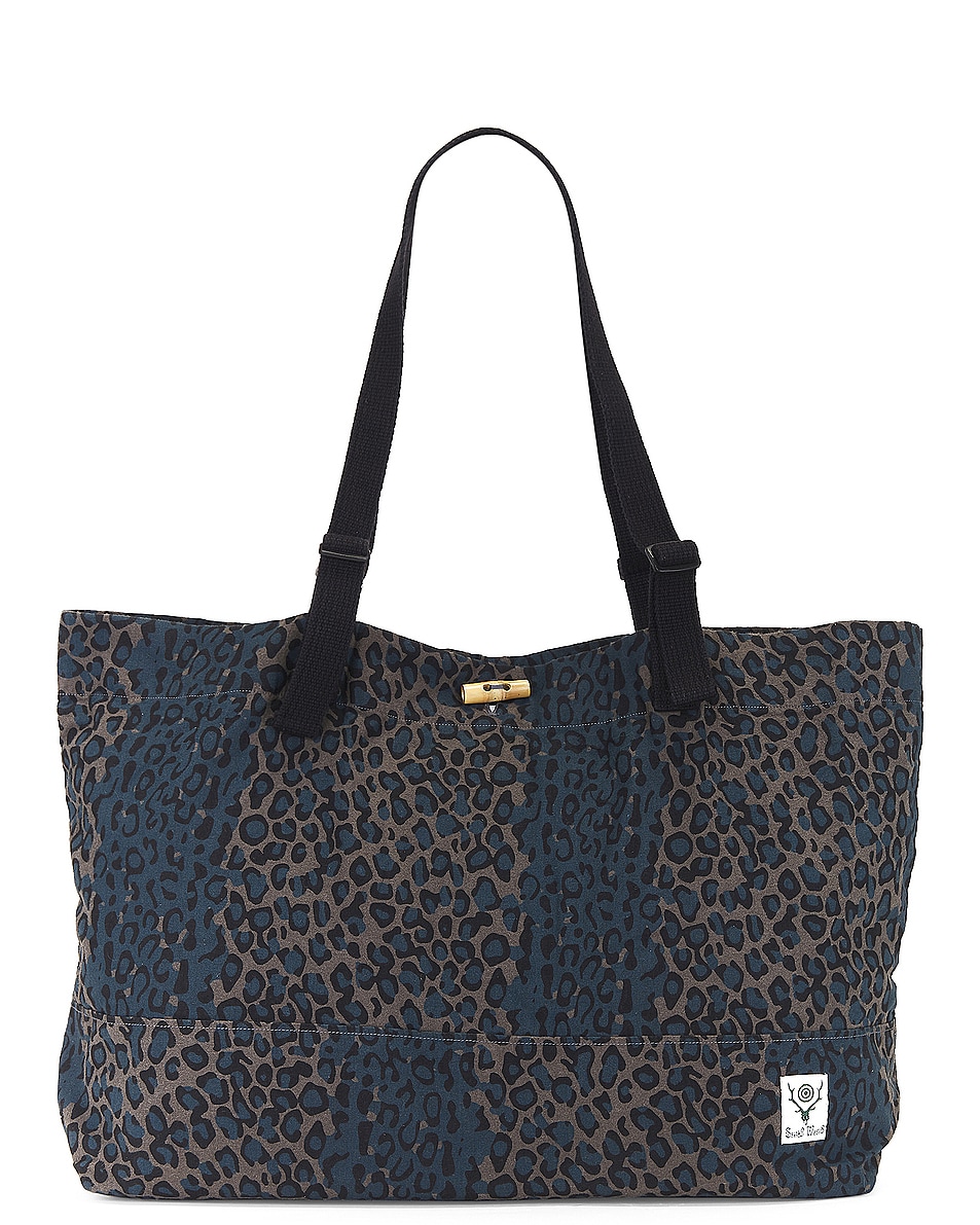 Image 1 of South2 West8 Canal Park Tote Flannel Cloth Printed in A-Leopard