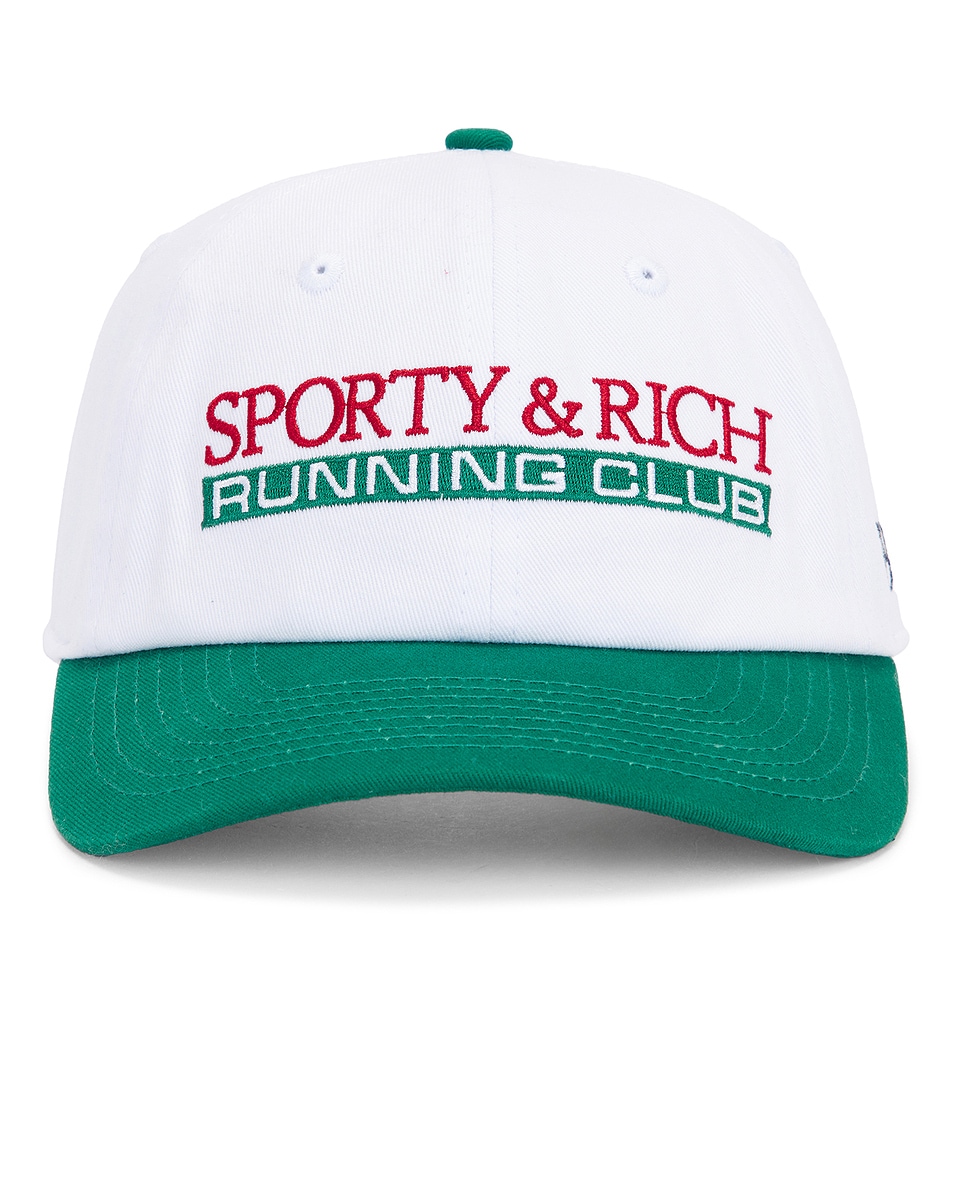 Image 1 of Sporty & Rich Finish Line Hat in White