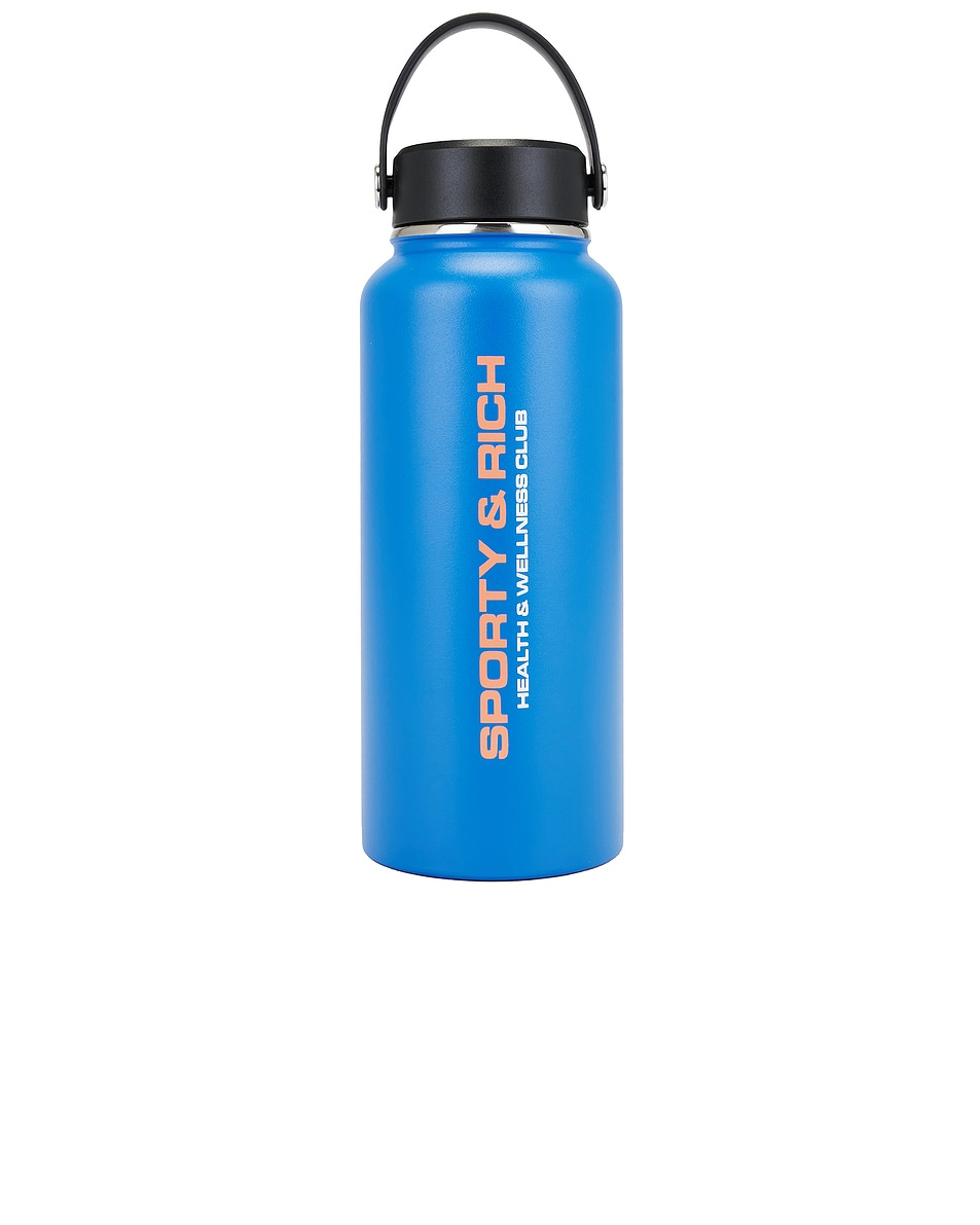 Image 1 of Sporty & Rich Bold Health Bottle in Paris Blue