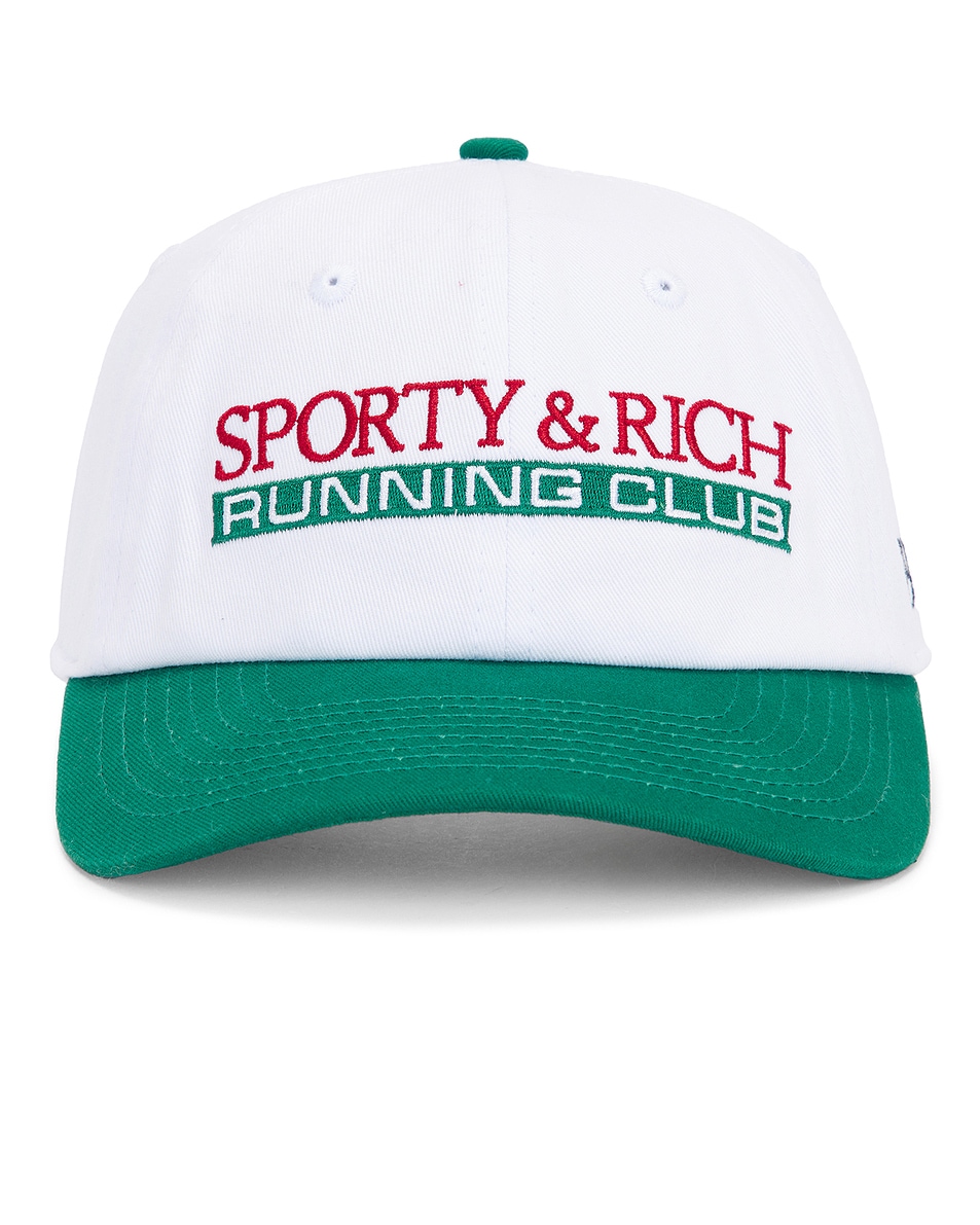Image 1 of Sporty & Rich Finish Line Hat in White