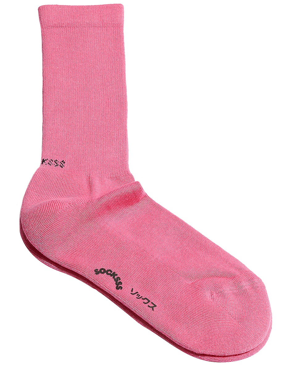 Image 1 of Socksss Bubblegum Socks in Bubblegum