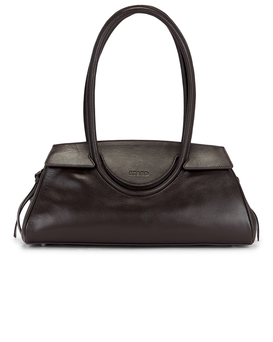 Image 1 of Staud Maude Shoulder Bag in Espresso
