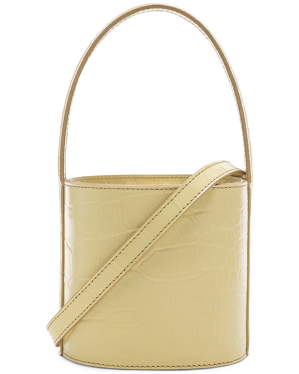 Image 1 of Staud Mini Bissett Bag in Butter