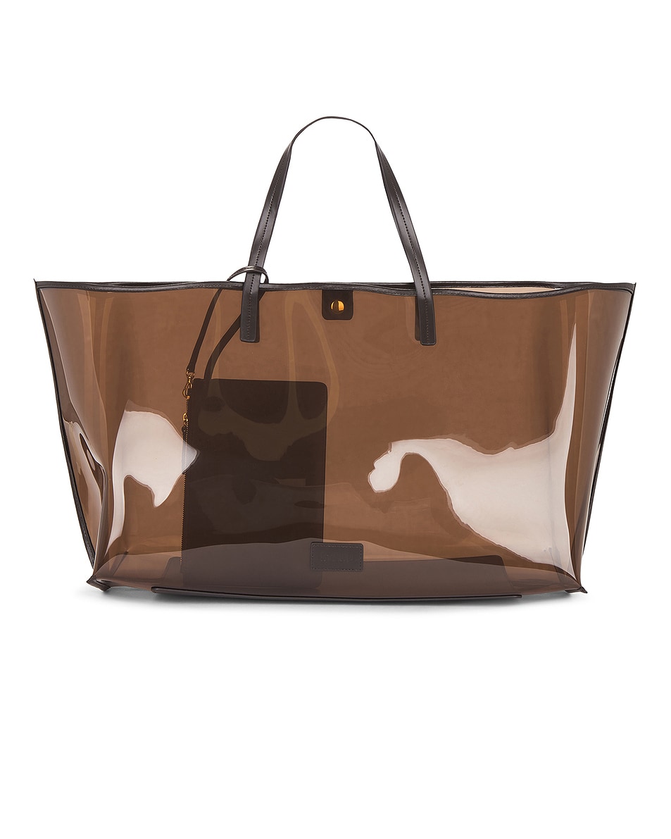 Image 1 of Staud Christos Large Tote Bag in Espresso