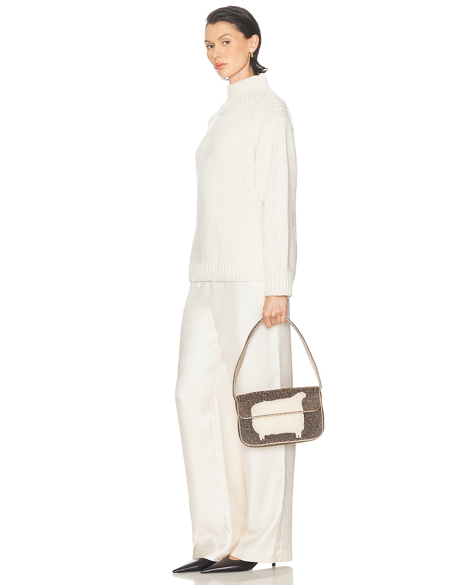 Image 2 of Staud Tommy Beaded Bag in Dolly