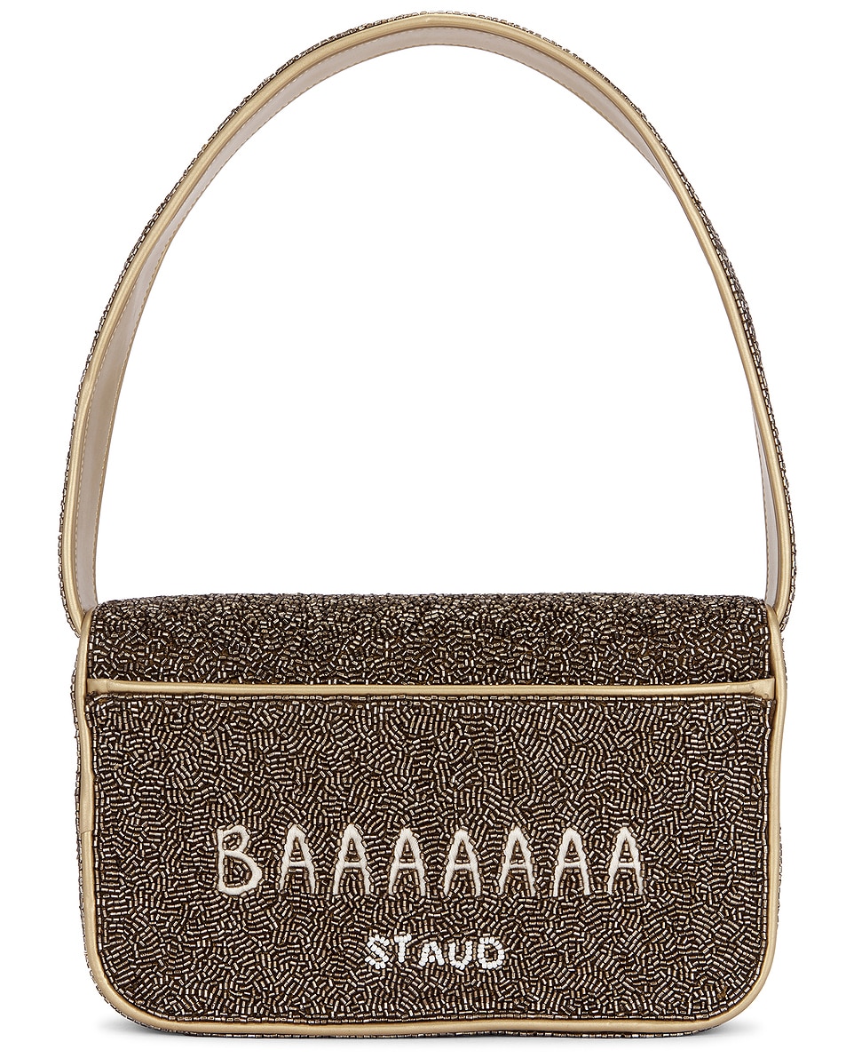 Image 3 of Staud Tommy Beaded Bag in Dolly