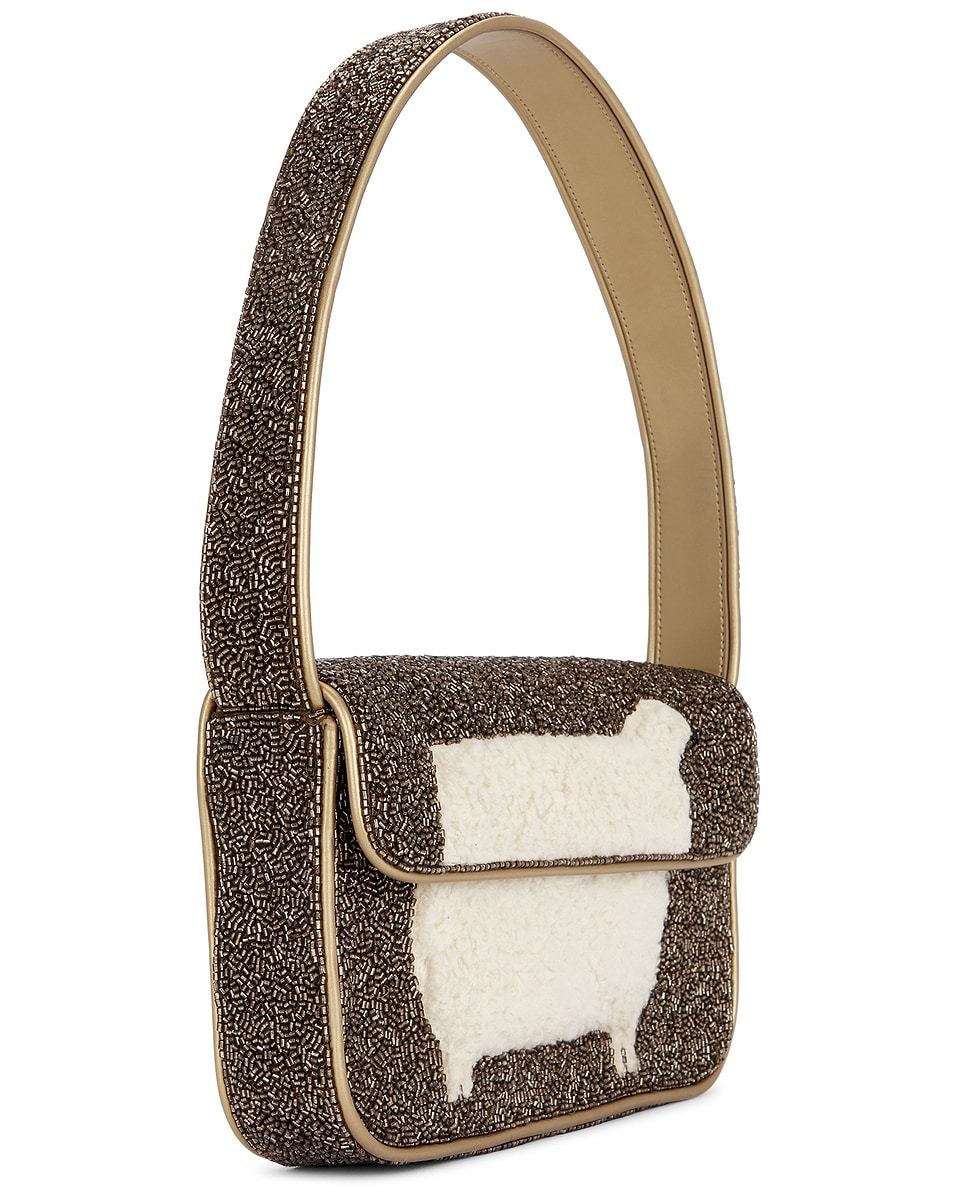 Image 4 of Staud Tommy Beaded Bag in Dolly