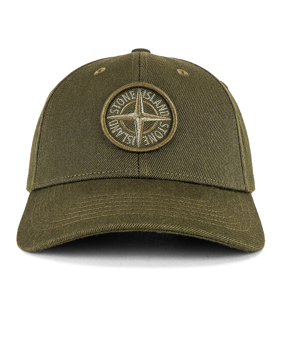 Image 1 of Stone Island Hat in Olive
