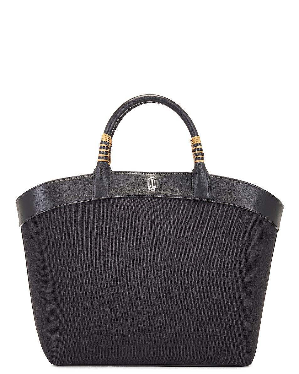 Image 1 of Savette The Large Tondo Tote Bag in Black