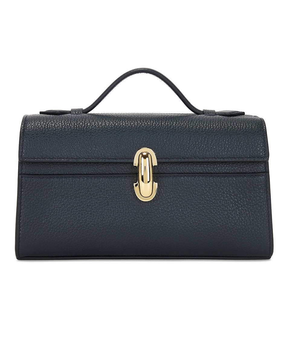 Image 1 of Savette Symmetry Pochette Bag in Navy