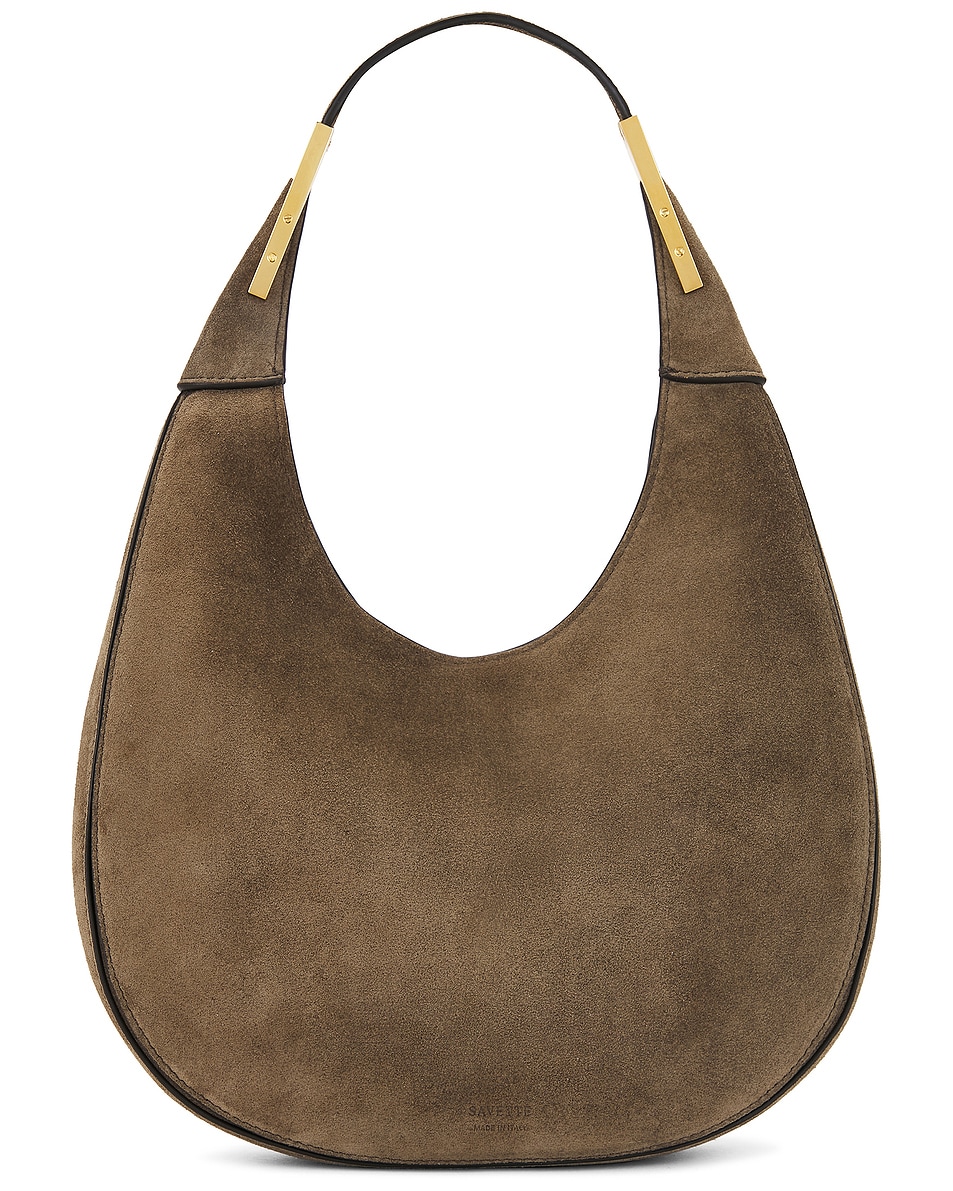 Image 1 of Savette Small Florence Hobo Bag in Mink