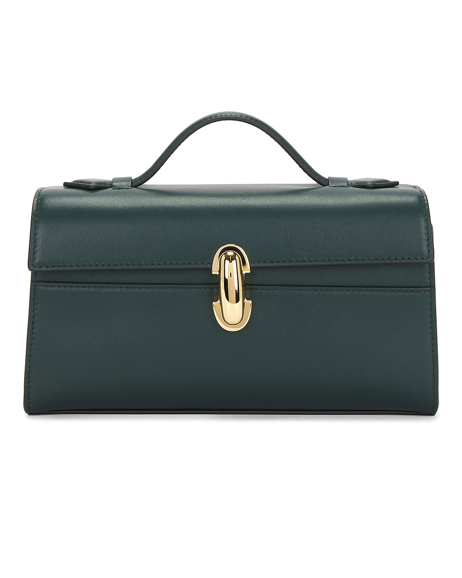 Image 1 of Savette Symmetry Pochette Bag in Pine