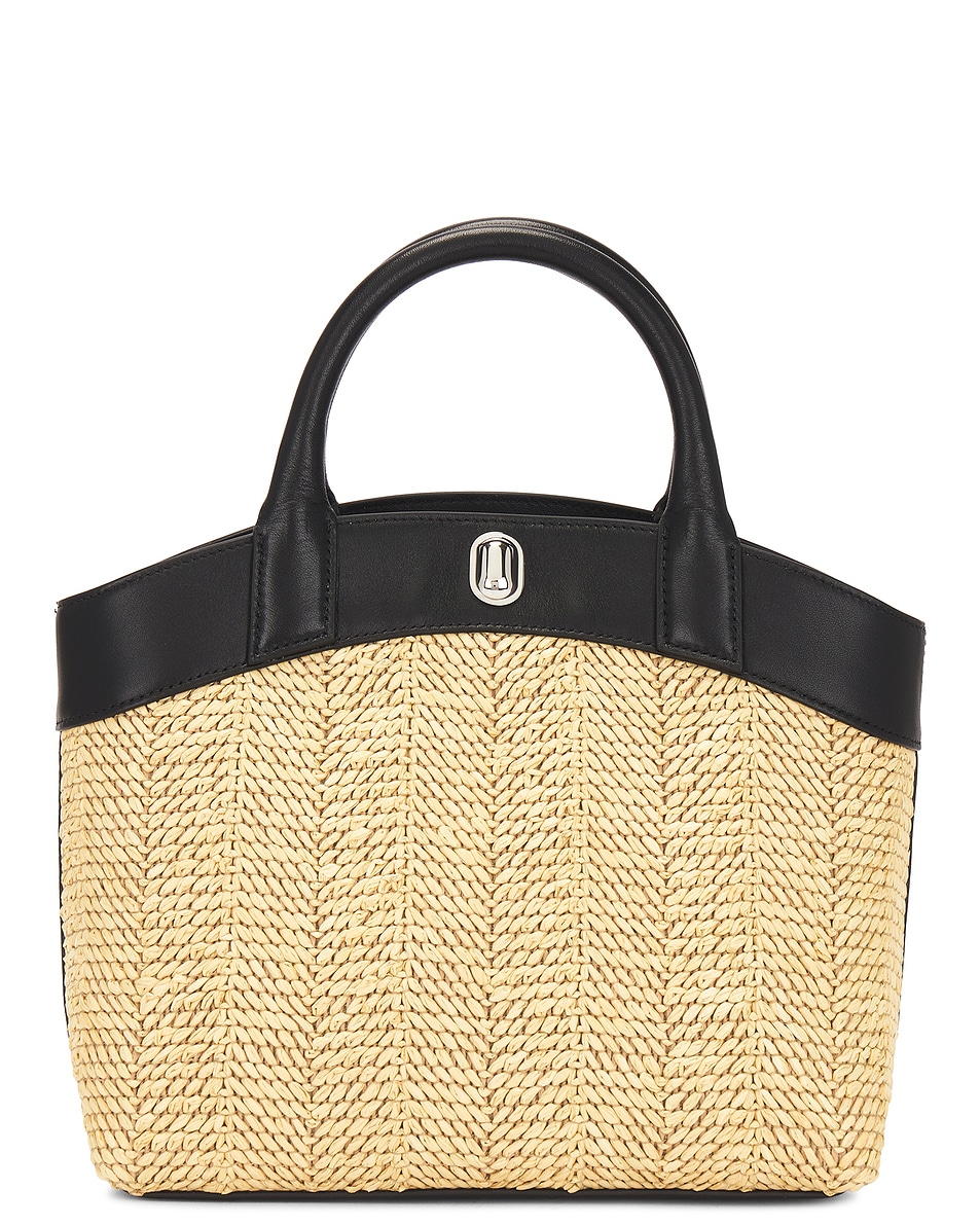 Image 1 of Savette The Small Tondo Tote Bag in Black