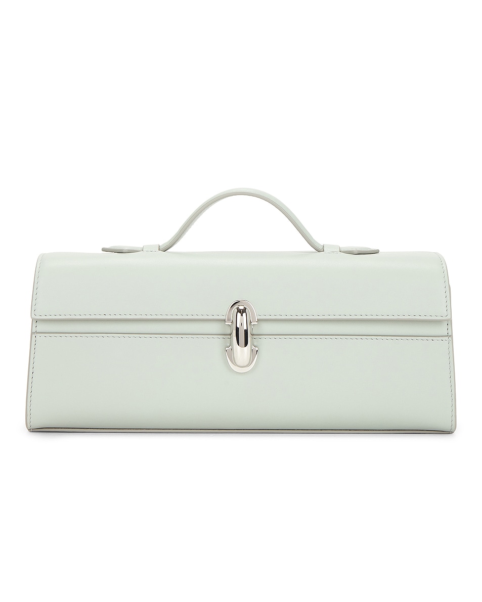Image 1 of Savette Slim Symmetry Pochette Bag in Mist
