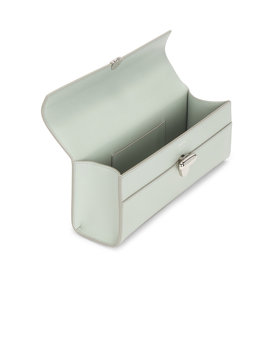 Image 5 of Savette Slim Symmetry Pochette Bag in Mist
