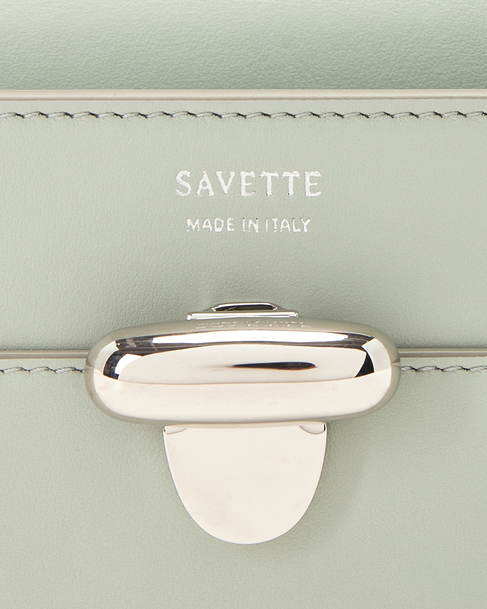 Image 6 of Savette Slim Symmetry Pochette Bag in Mist