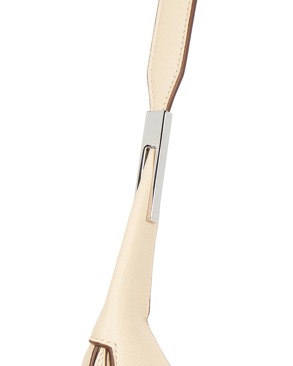 Image 7 of Savette The Florence Hobo Bag in Bone