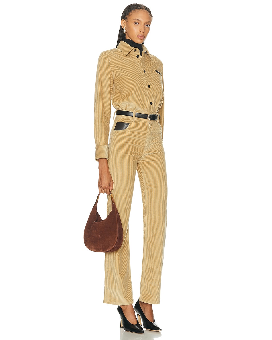 Image 2 of Savette The Small Florence Hobo Bag in Espresso