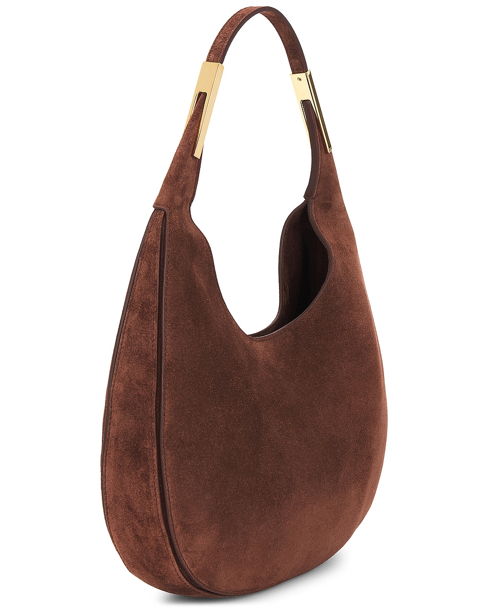 Image 4 of Savette The Small Florence Hobo Bag in Espresso