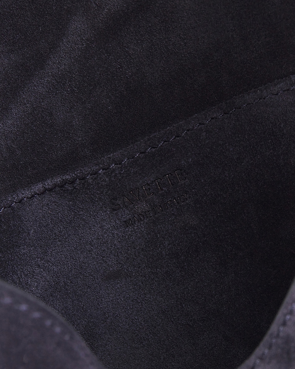 Image 6 of Savette The Small Tondo Hobo Bag in Navy