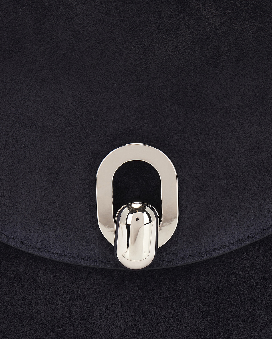 Image 7 of Savette The Small Tondo Hobo Bag in Navy