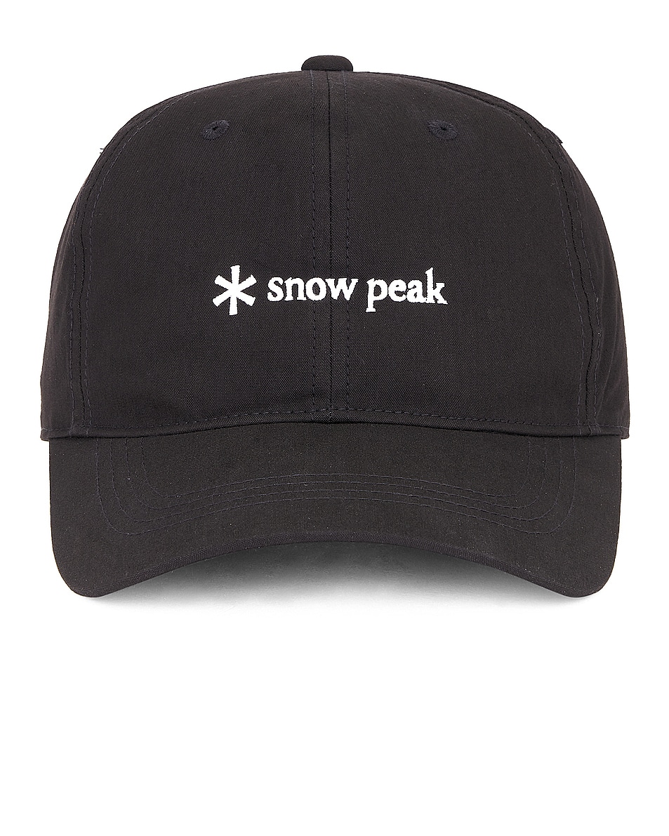 Image 1 of Snow Peak Snow Peak Logo Cap in Black