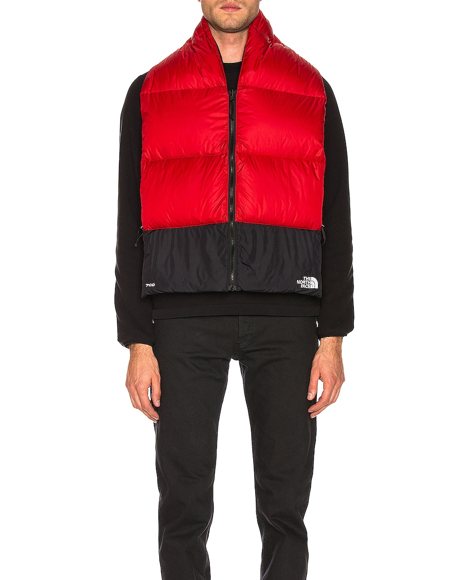 Image 1 of The North Face Nuptse Scarf in TNF Red