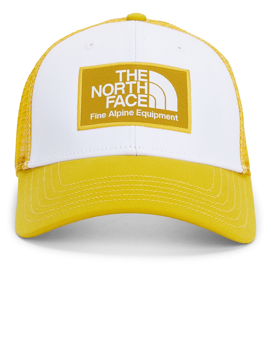Image 1 of The North Face Mudder Trucker in TNF White & Turmeric