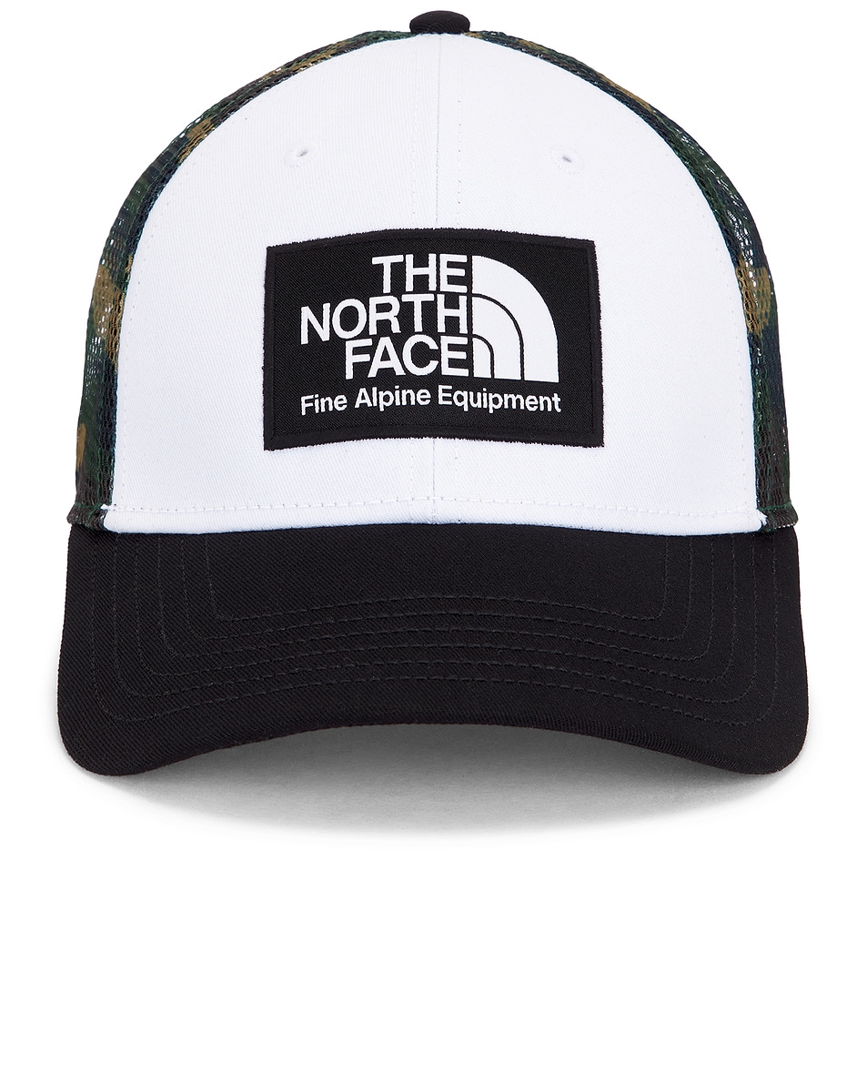 Image 1 of The North Face Mudder Trucker in TNF White & TNF Black